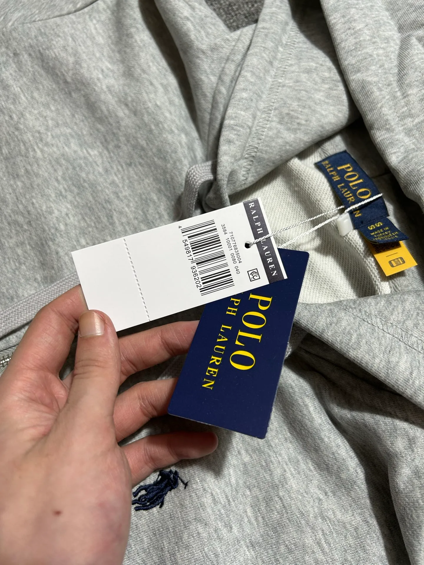 P250 Polo Ralph Lauren FW23 brand logo embroidered cardigan sweatshirt Size: S-XL